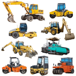 Construction equipment for hire